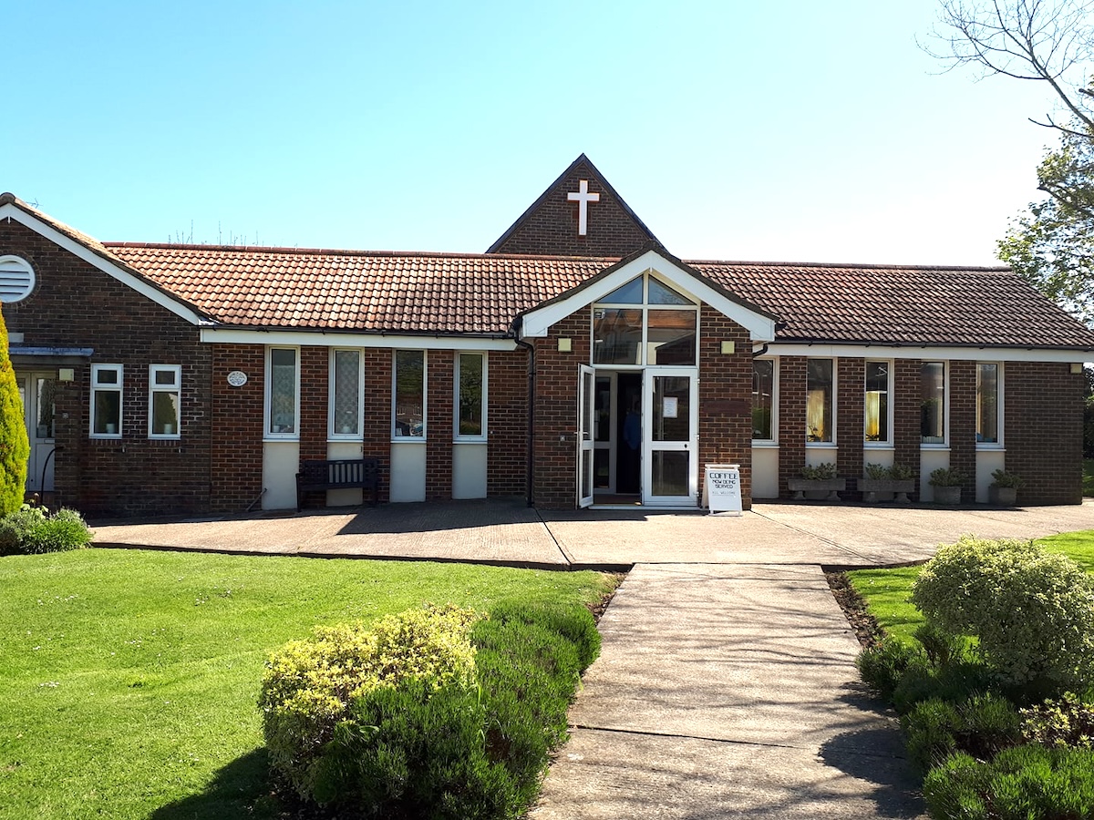 Front of Little Common Methodist Church 